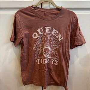 Abercrombie & Fitch Soft Cotton Tee in Brown